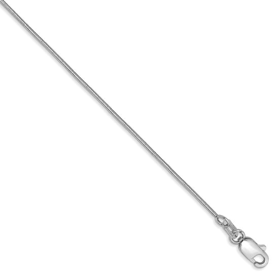 Gold (10K & 14K) Round Snake Chain