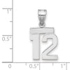 Polished Number Charms — 12