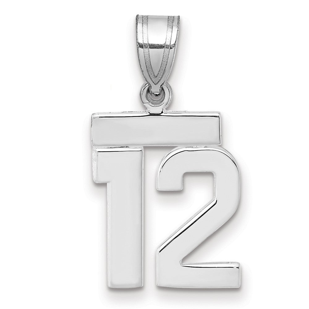 Polished Number Charms — 12