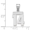 Polished Number Charms — 14