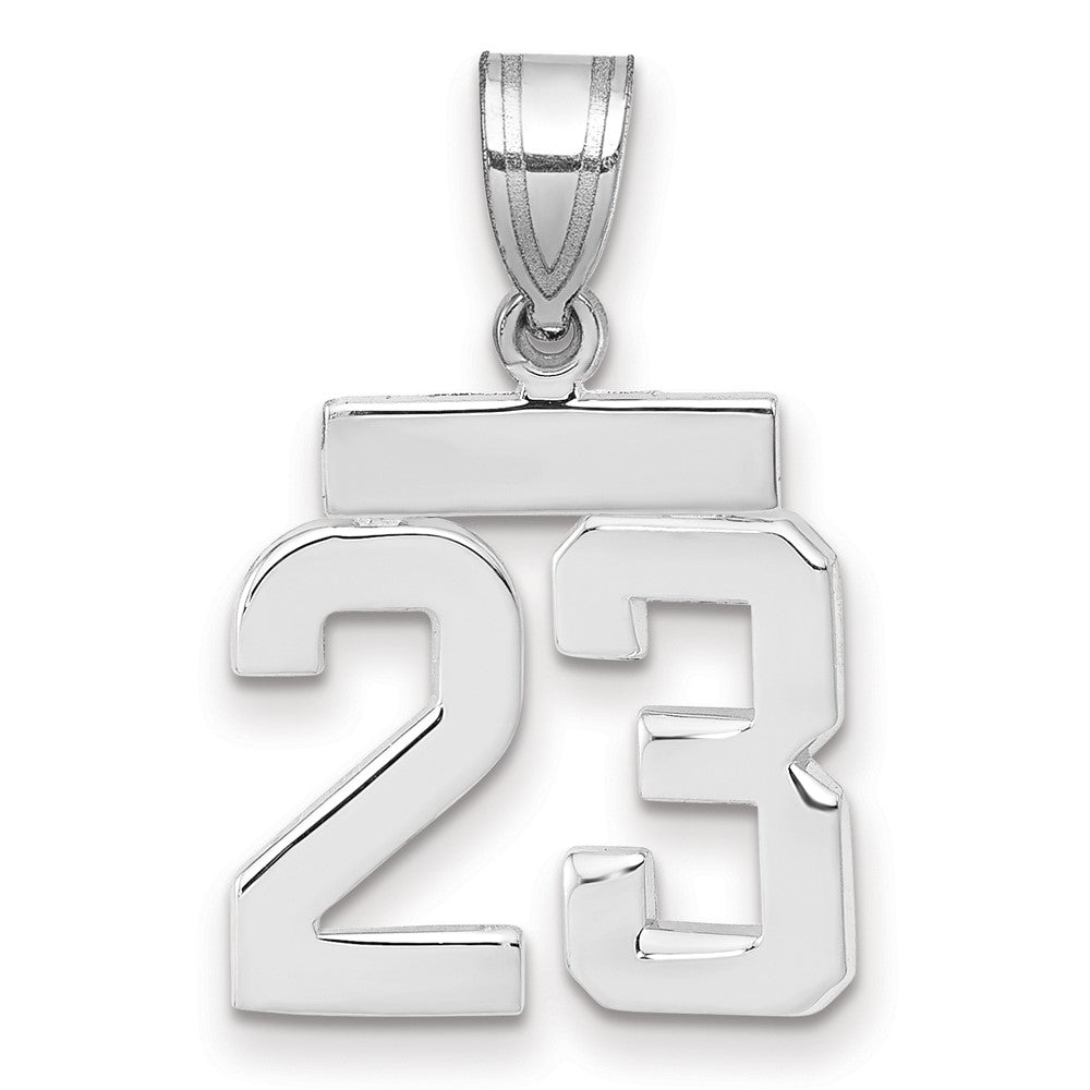 Polished Number Charms — 23