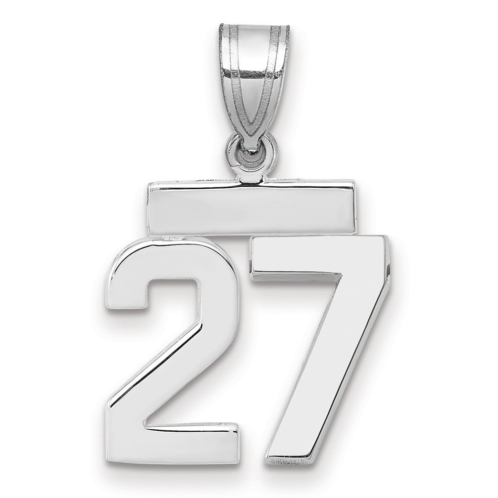 Polished Number Charms — 27