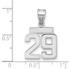 Polished Number Charms — 29