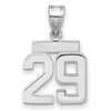 Polished Number Charms — 29
