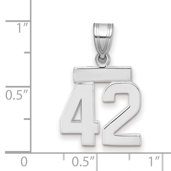 Polished Number Charms — 42