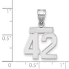 Polished Number Charms — 42