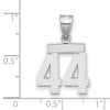 Polished Number Charms — 44