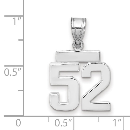 Polished Number Charms — 52