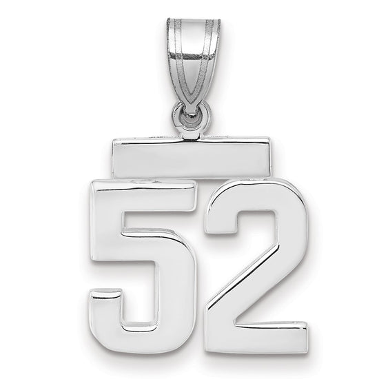 Polished Number Charms — 52