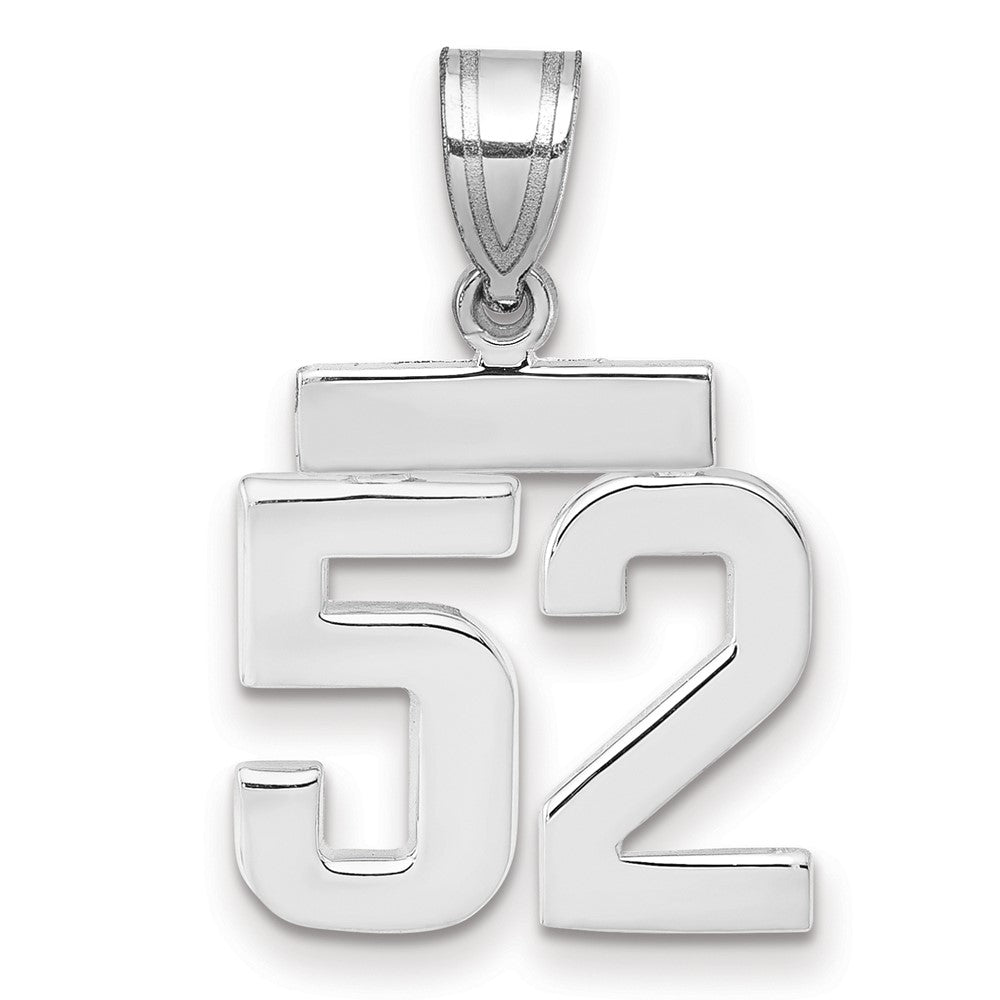 Polished Number Charms — 52