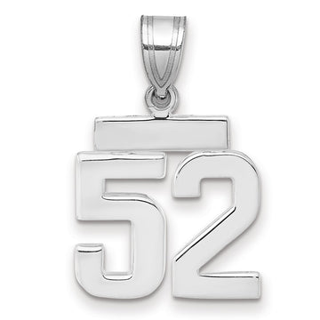 Polished Number Charms — 52