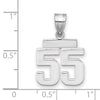 Polished Number Charms — 55