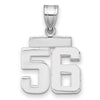 Polished Number Charms — 56