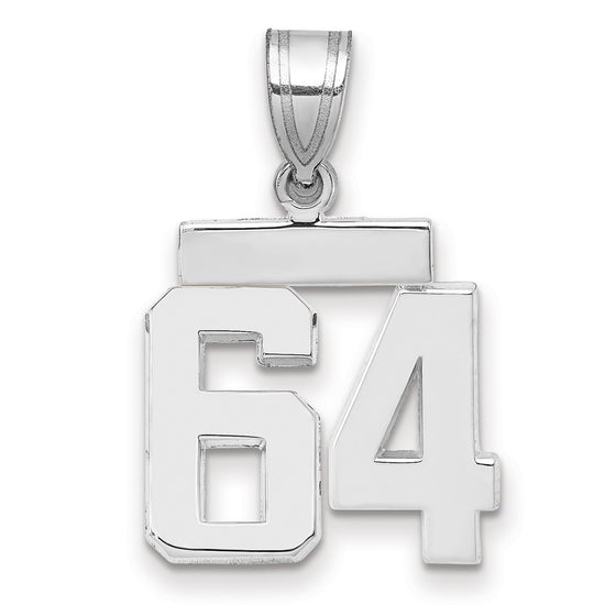 Polished Number Charms — 64