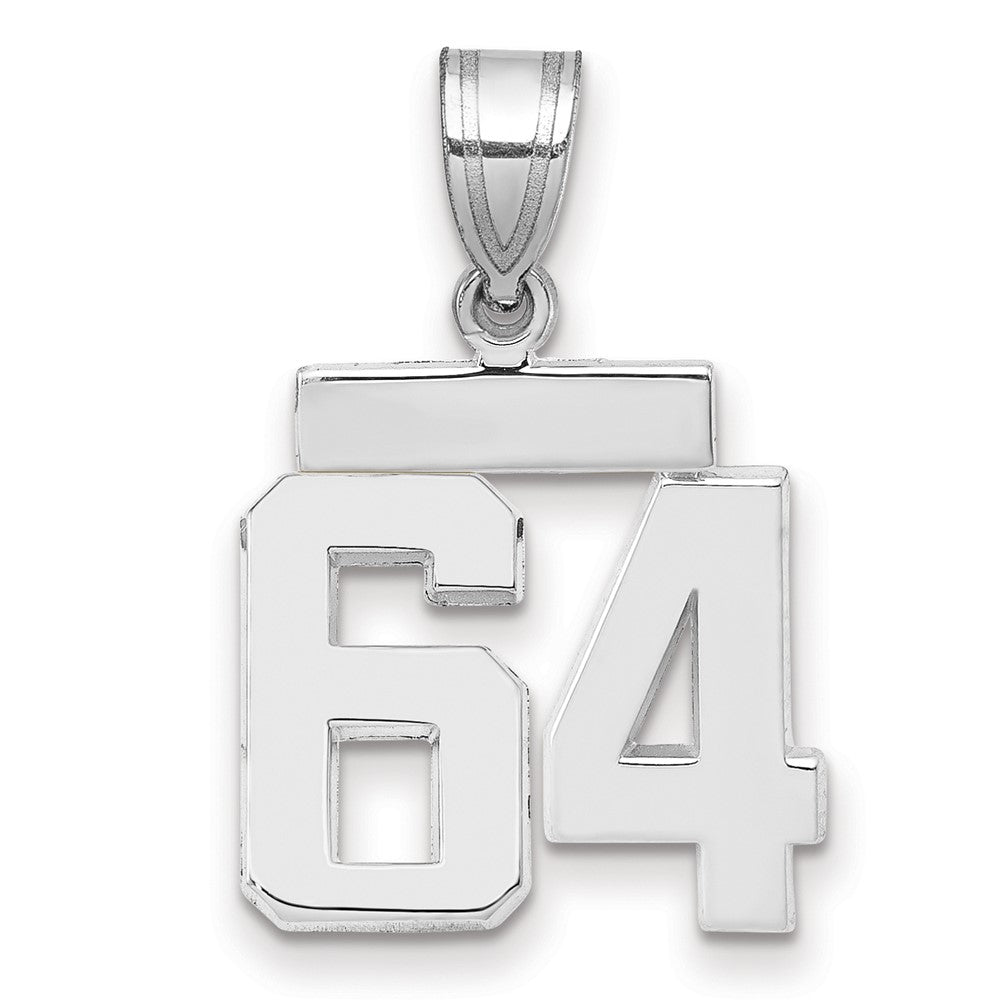 Polished Number Charms — 64