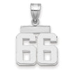 Polished Number Charms — 66