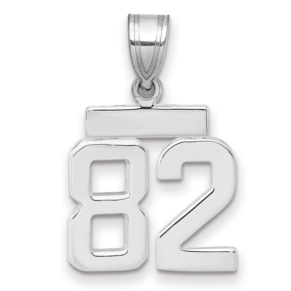 Polished Number Charms — 82