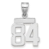 Polished Number Charms — 84