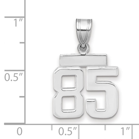 Polished Number Charms — 85