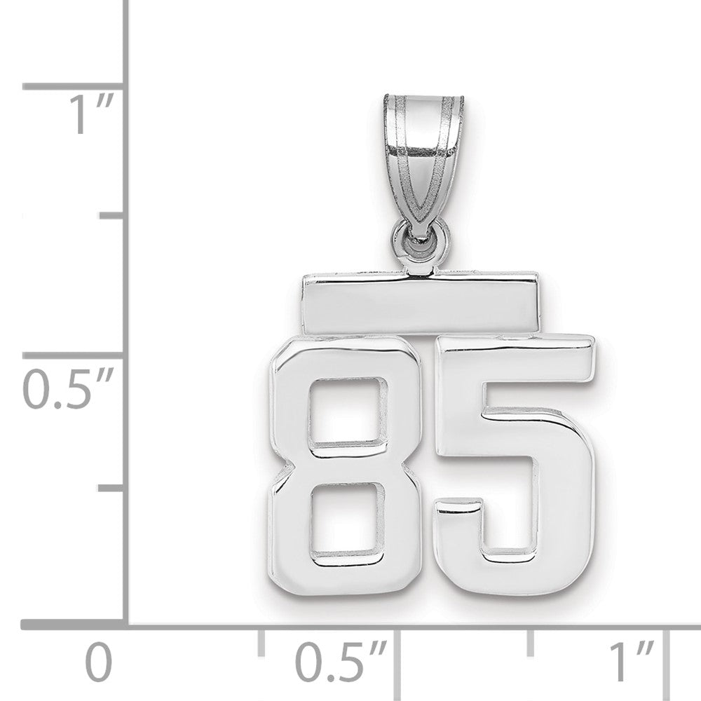 Polished Number Charms — 85