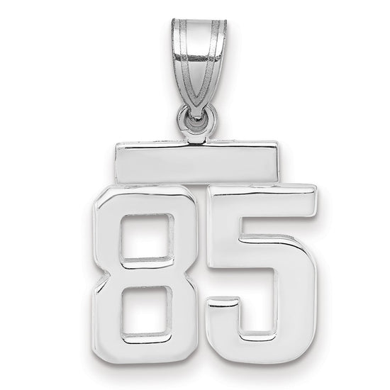 Polished Number Charms — 85