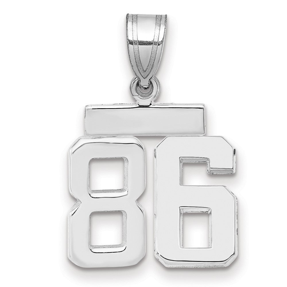Polished Number Charms — 86