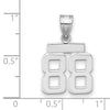 Polished Number Charms — 88
