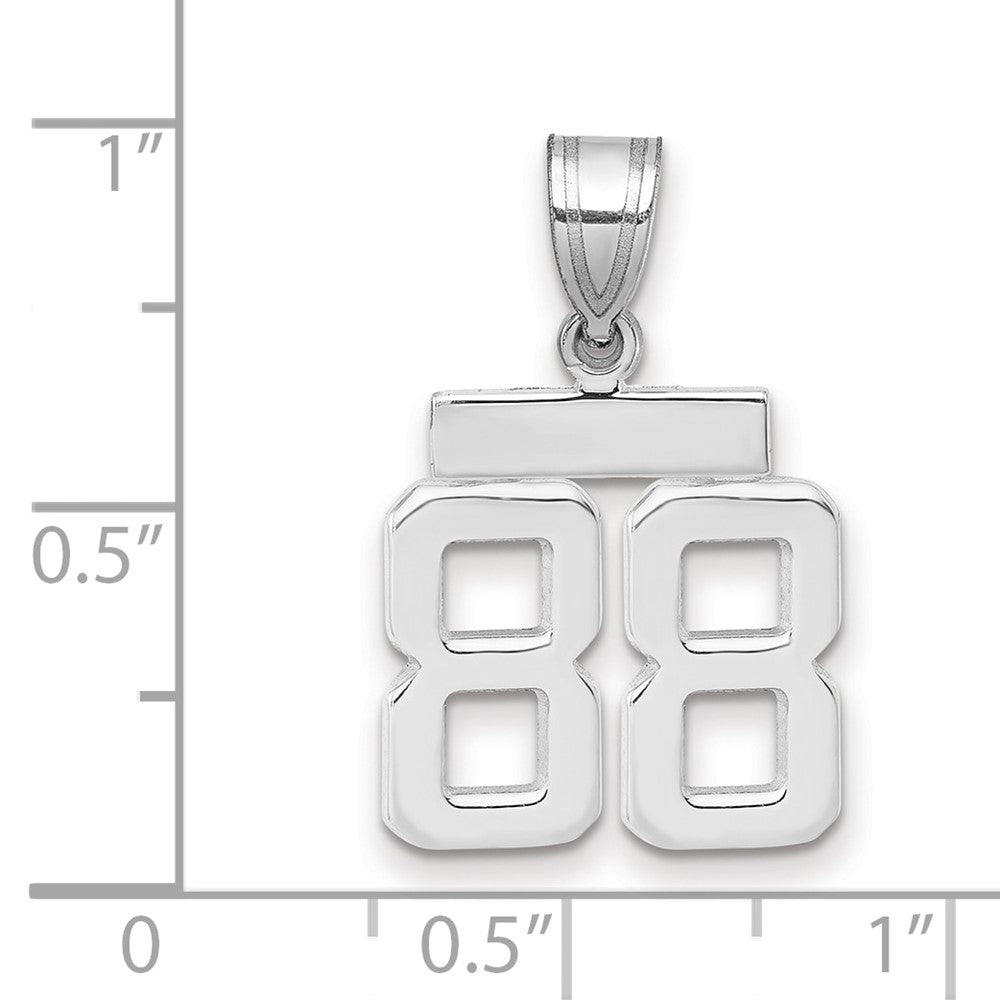 Polished Number Charms — 88