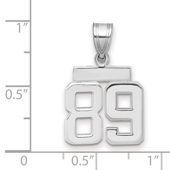 Polished Number Charms — 89
