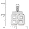 Polished Number Charms — 89