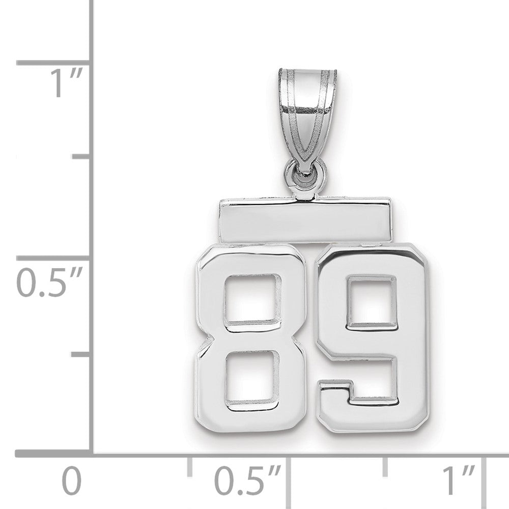 Polished Number Charms — 89