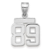 Polished Number Charms — 89