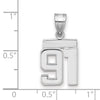 Polished Number Charms — 91