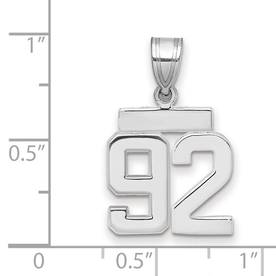 Polished Number Charms — 92