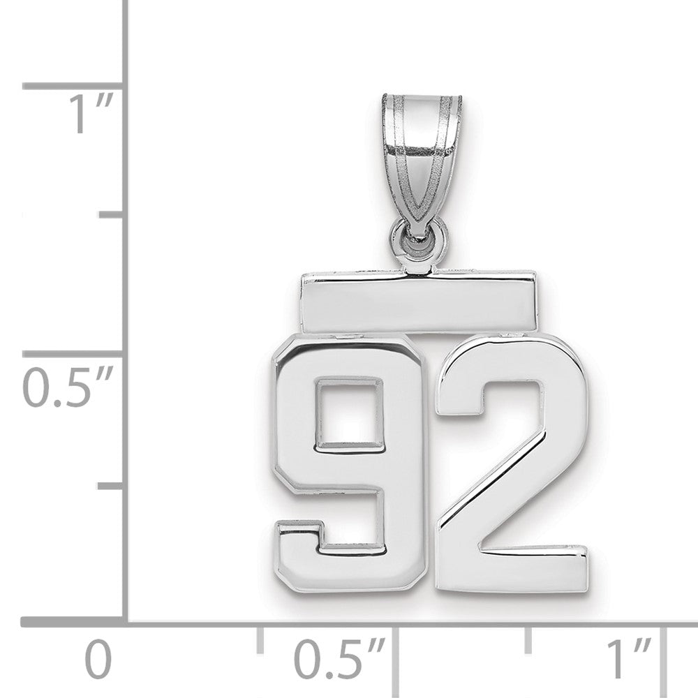Polished Number Charms — 92