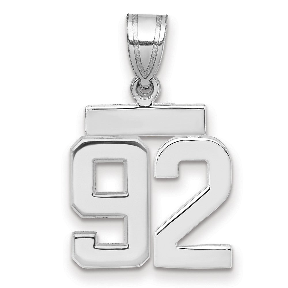 Polished Number Charms — 92