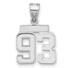 Polished Number Charms — 93