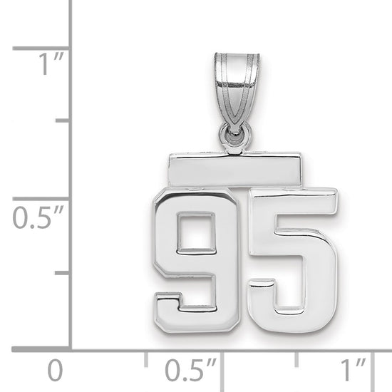Polished Number Charms — 95
