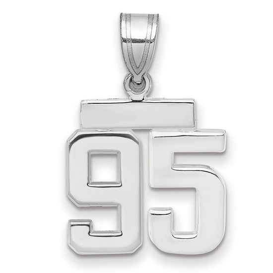 Polished Number Charms — 95