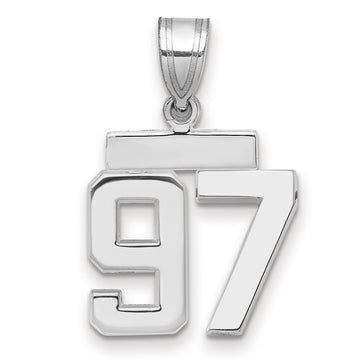 Polished Number Charms — 97