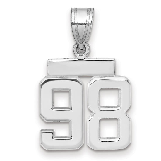 Polished Number Charms — 98