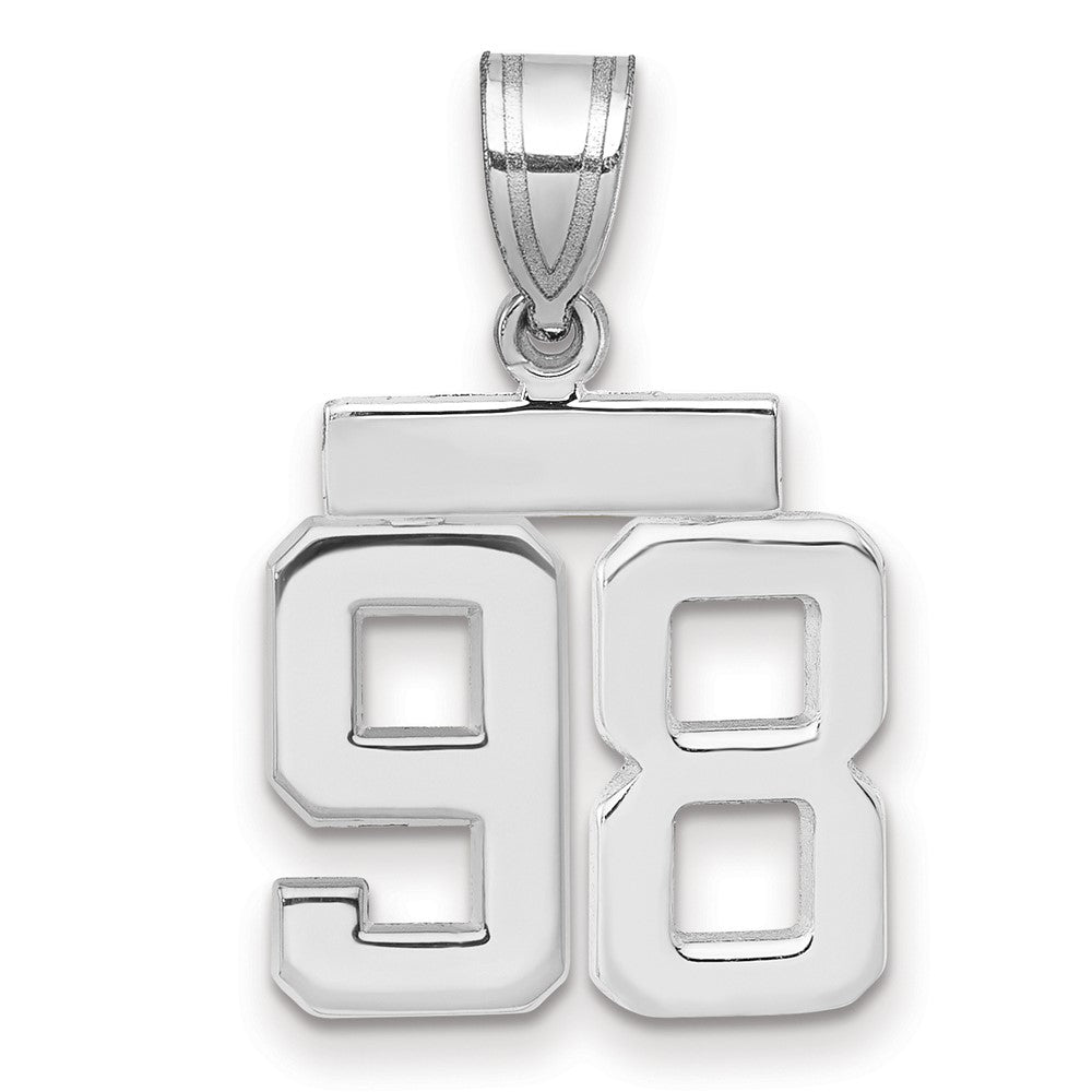 Polished Number Charms — 98