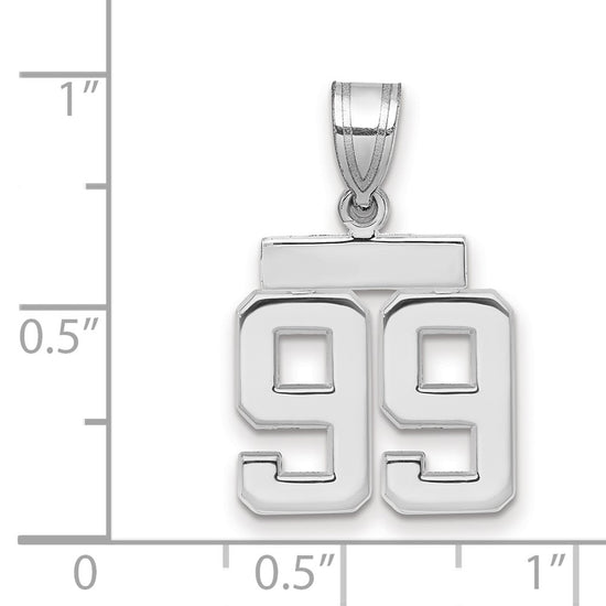 Polished Number Charms — 99