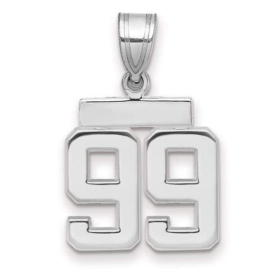 Polished Number Charms — 99