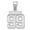 Polished Number Charms — 99