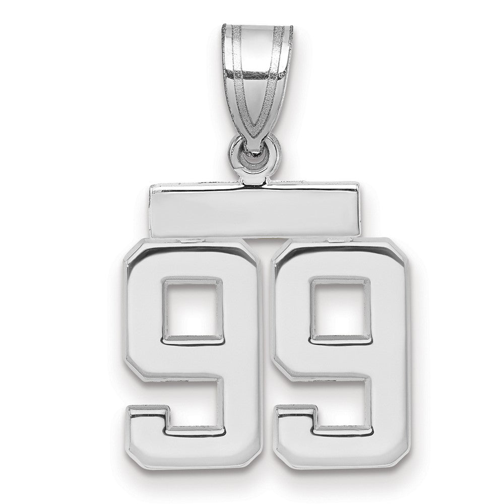 Polished Number Charms — 99