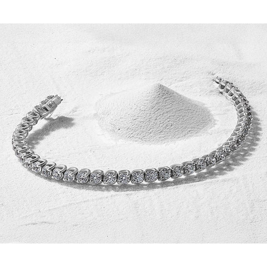Gold Diamond Tennis Bracelets