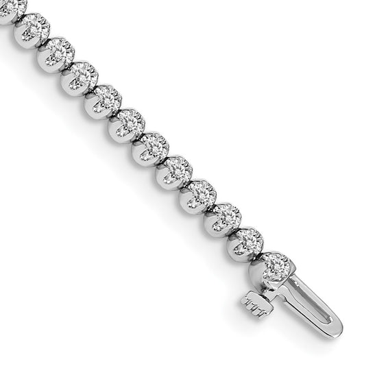 Gold Diamond Tennis Bracelets
