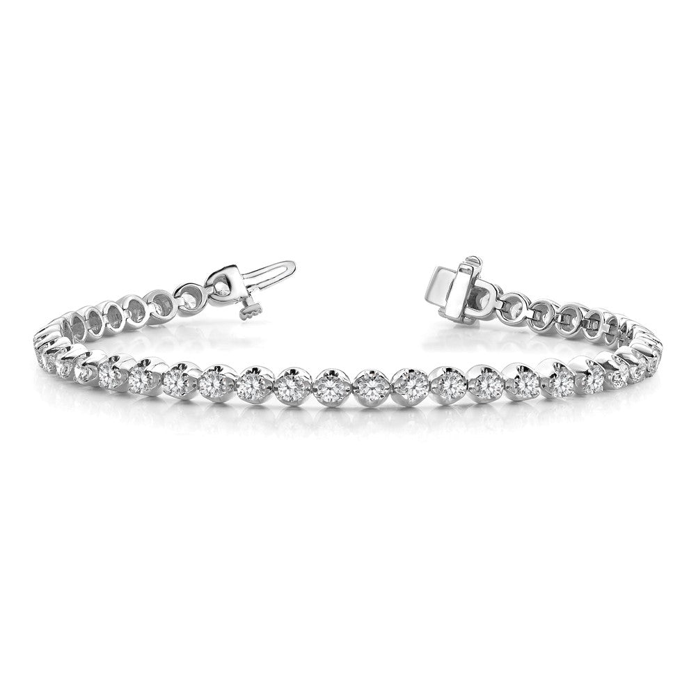 Gold Diamond Tennis Bracelets