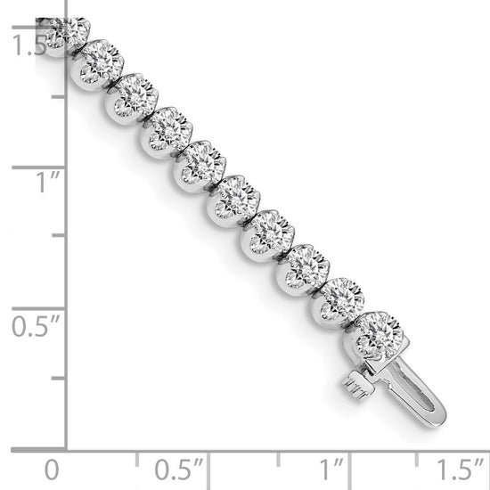Gold Diamond Tennis Bracelets